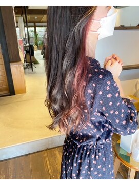 ノウェム バイ シーラス(novem by cirrus) ピンク、インナーカラー20代/30代/40代/50代