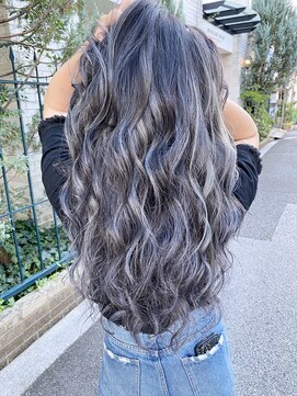 プルメリアドット(Plumeria.) Highlight × gray