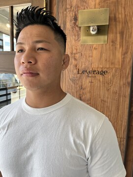 リバレッジ 広尾(Leverage) 外国人風スキンフェード