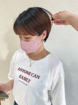 サーカス 町田(circus) 丸顔さんさん向け大人ショート