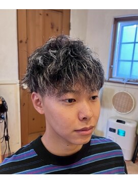 ベイブ ヘア メイク サロン(Babe hair make salon) ツイスパ　ホワイトメッシュ