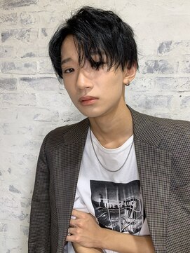 ノン 恵比寿(NoN) メンズメッシュ/ウルフレイヤー/センターパート