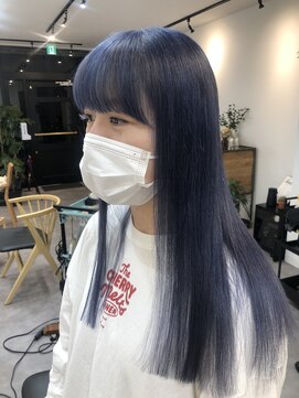 ソソ 与野(So/So) くすみブルー/くすみカラー/Wブリーチ/髪質改善/トリートメント
