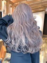 リード バイ ラグーン(LEAD by LAGOON)&nbsp;ラベンダーミルクティーグレージュケアブリーチバレイヤージュ