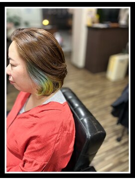 リレーションヘアーデザイン(Relation hair design) インナーカラー