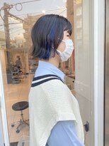 バサ 江古田店(BASSA) 【初カラー♪】1ブリーチのブルー