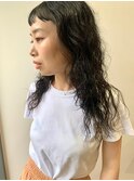 黒髪パーマ★