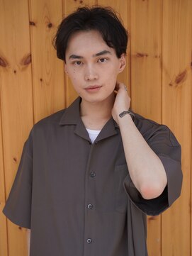 ブゾン(buZon) 【buzon】ハンサムショート×センターパート