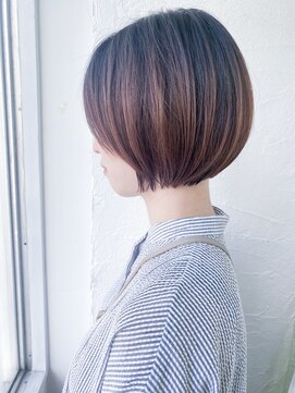 ムーンジェジェ(moon jeje) 神戸インスタに載ってる秋冬オススメ誰でも似合う丸みボブby柴立