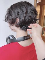 【morio原宿】くるくるショート　外国人風パーマ　前髪なし