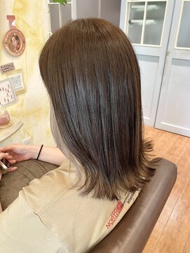 ラ ブリエ 成田公津の杜(La briller) 黒髪/ボブルフ/ネビージュ/小顔/ワンレン/成田/髪質改善/前髪