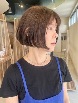 ギグス 星ヶ丘(gigs) ショートボブ/ストレート/似合わせカット