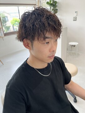 メロウ(mellow) クリームパーマ×ツイストスパイラル