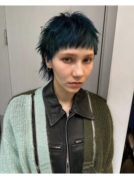 ビューズ オオサカ(VIEWS OSAKA) ベリーショート×ブルーカラー