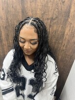 ルーツ(Roots)&nbsp;ボーホーブレイズ、ミディアム、腰までの長さ