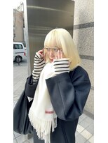 ティント 梅田(Tint)&nbsp;【Ryota】ブロンドボブ《大阪梅田駅》