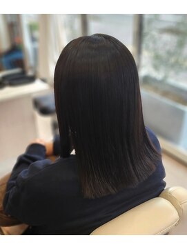 ヘアアトリエ ナイン(hair atelier nine) メルティーカラー/似合わせカット/ウェーブミディアム/福島市