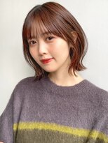 セイドット リー(Say. Ree)&nbsp;Say.ボブくびれボブミルクティーピンクピンクベージュ表参道青山