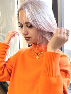 フリーク(FLEEK) ホワイトラベンダーミディ