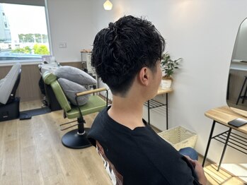 クラフトヘアワークス(Craft Hair Works)の写真/【清田区】シェービングもできる!マンツーマン施術でヘアだけではない身だしなみを体験してみませんか◎