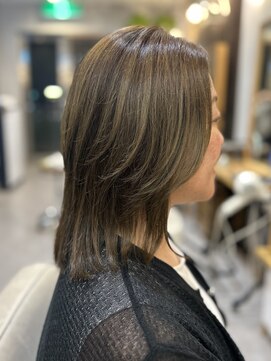 グラッシー センター北店(GLASSI) くびれミディ☆ナチュラルハイライト