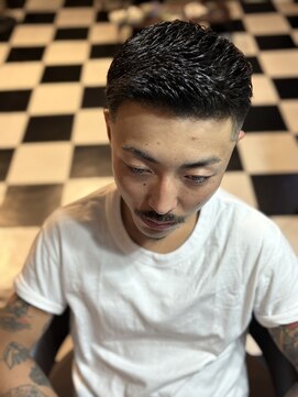 バッドバーバー 蒲田店(BAD BARBER) 濡れパン/フェザーアップ/バーバースタイル/スキンフェード