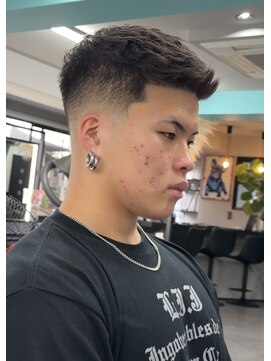 ヘアーラボ 樟葉(Hair Labo) Textured スキンフェード 枚方 南楠葉