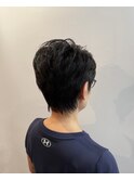 くせ毛立体感ショート ニューヨークドライカット