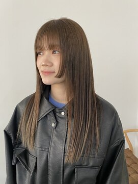 ディッシィ 立川(D'ICI) "CHIHIRO"透明感オリーブベージュ