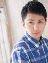 モッズヘアメン 札幌月寒店(mod's hair men) 20代30代アップバングビジカジ短髪フェードスタイルq札幌月寒