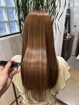 ナインスフロア(9NINTH FLOOR)&nbsp;暖色ベージュ/髪質改善トリートメント/ブリーチなし/アッシュ