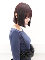 イーラー 日本橋 人形町(ealar) 人形町ボブ/日本橋ボブ /暗髪ボブ /黒髪ボブ /人形町パーマ