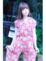 ミリム 栄矢場町店(MIRiM)&nbsp;【ミューズ栄】明るめアッシュ×外はねボブ×SLY