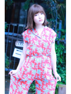 ミリム 栄矢場町店(MIRiM) 【ミューズ栄】明るめアッシュ×外はねボブ×SLY