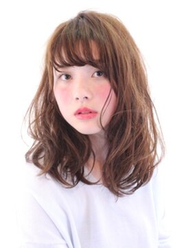 サンチャサロン(sancha salon) 抜け感パーマスタイル