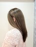 【ついに憧れのまっすぐヘアー◆】ケアプレックス付き縮毛矯正￥11500