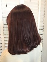 ヘアーアンドメイク ルシア 梅田茶屋町店(hair and make lucia) お洒落可愛いベリーピンク