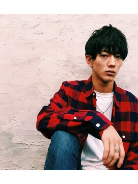 ヘアーラウンジ エゴ(Hair Lounge EGO) クセ生かしショートレイヤー武蔵新城 美容室 EGO 松波光男