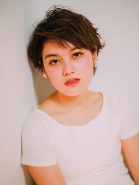 ディンプル 越谷駅前(DiMPlE) DiMPlE越谷☆ニュアンス感たっぷりなショートパーマ