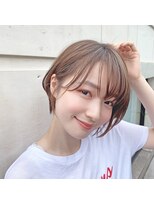 ヘアサロン ガリカ 表参道(hair salon Gallica) 【東 純平】インスタ人気スタイル！お洒落可愛い耳掛けショート