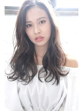 チョビー 銀座(chobii) 道村/デジタルパーマ/センターパート/イルミナ/ブランジュ/