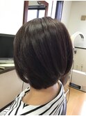 ふわっとふんわりグラデーションボブ