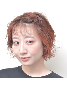 ドルセ(Dulce) 【Dulce】ミニボブ×オレンジ×アレンジ