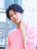 モットコウ 倉敷駅前(Mot-Co)&nbsp;センターパート アップバング マッシュ