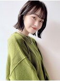 面長解消くびれボブ［髪質改善トリートメント/池袋&目白&大塚］