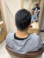 ヘアサロンアンドヘアメイクディー(hair salon hair make D)&nbsp;仙台D オールバック×刈り上げ オールマイティ パパさんカット 2