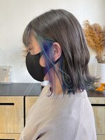 ノア(noa.)&nbsp;『ハイトーンカラー』グレージュ×インナーデザインカラー