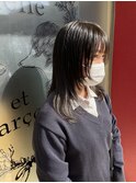 【amelie et garcon岩槻店】黒髪ウルフ