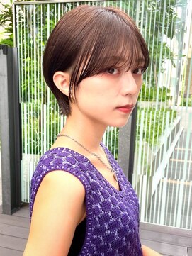アマトウキョウ 表参道(AMA TOKYO) 顔まわりかわいいショート　岩井スタイル