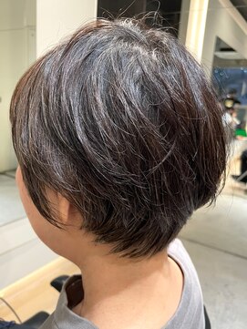 ヘア デザイン リスク(HAIR DESIGN RISK) 【三鷹　RISK 大橋佳菜子】アシメショート
